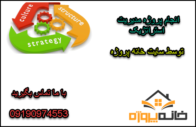 انجام پروژه مدیریت استراتژیک