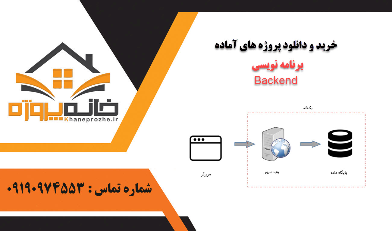 خرید و دانلود پروژه های آماده برنامه نویسی Backend