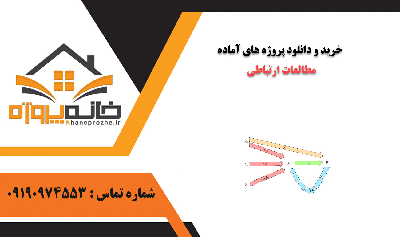 خرید و دانلود پروژه های آماده مطالعات ارتباطی