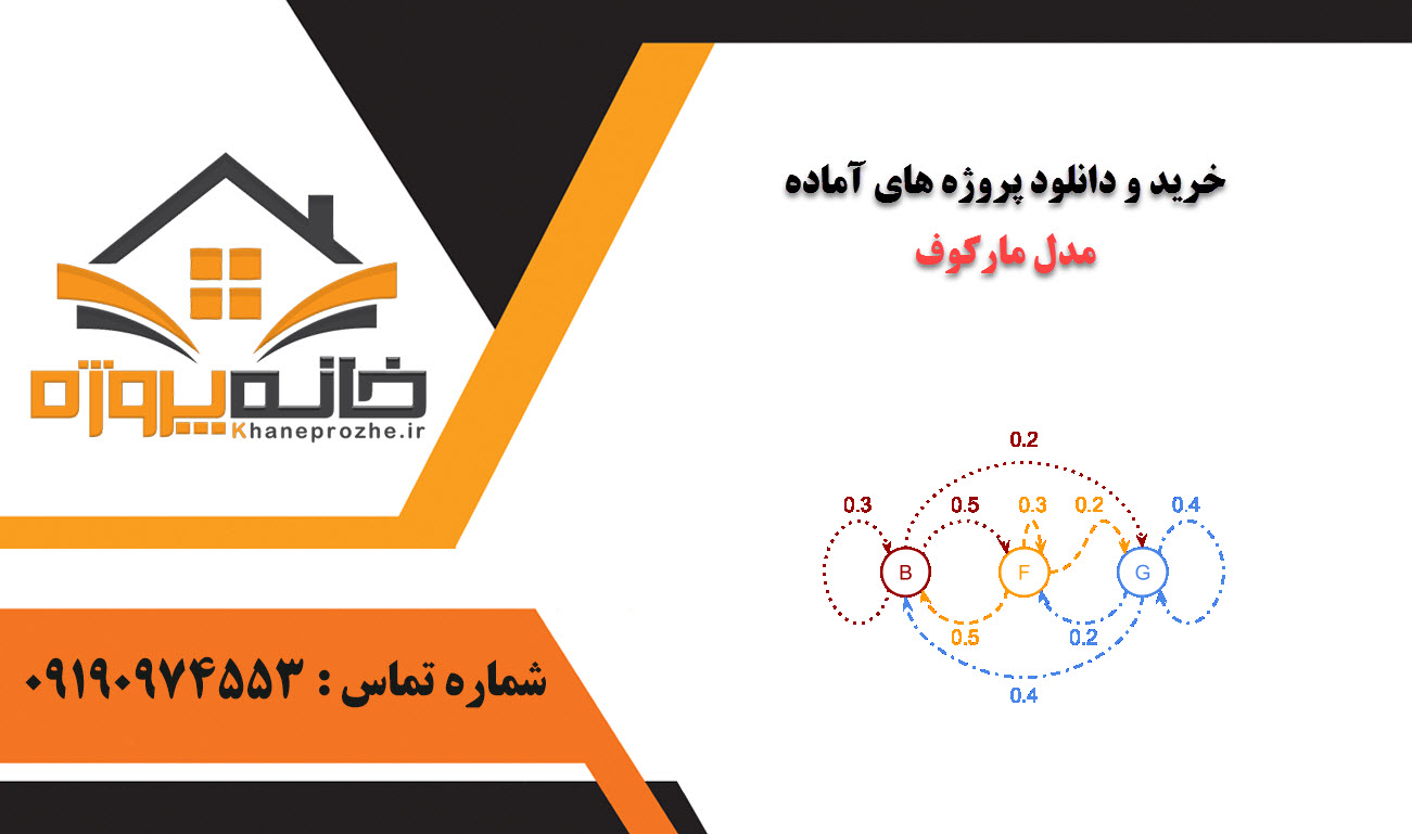 خرید و دانلود پروژه های آماده مدل مارکوف 