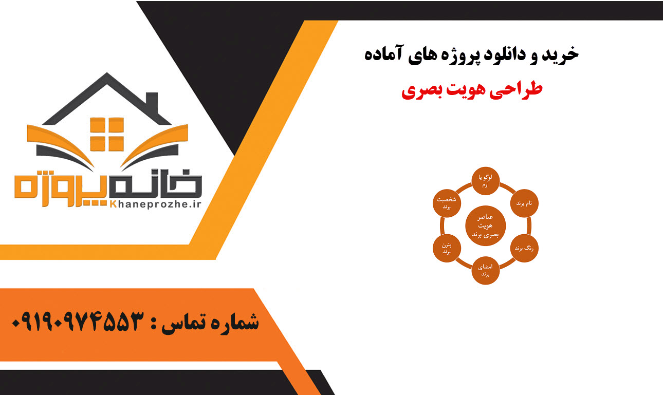 خرید و دانلود پروژه های آماده طراحی هویت بصری