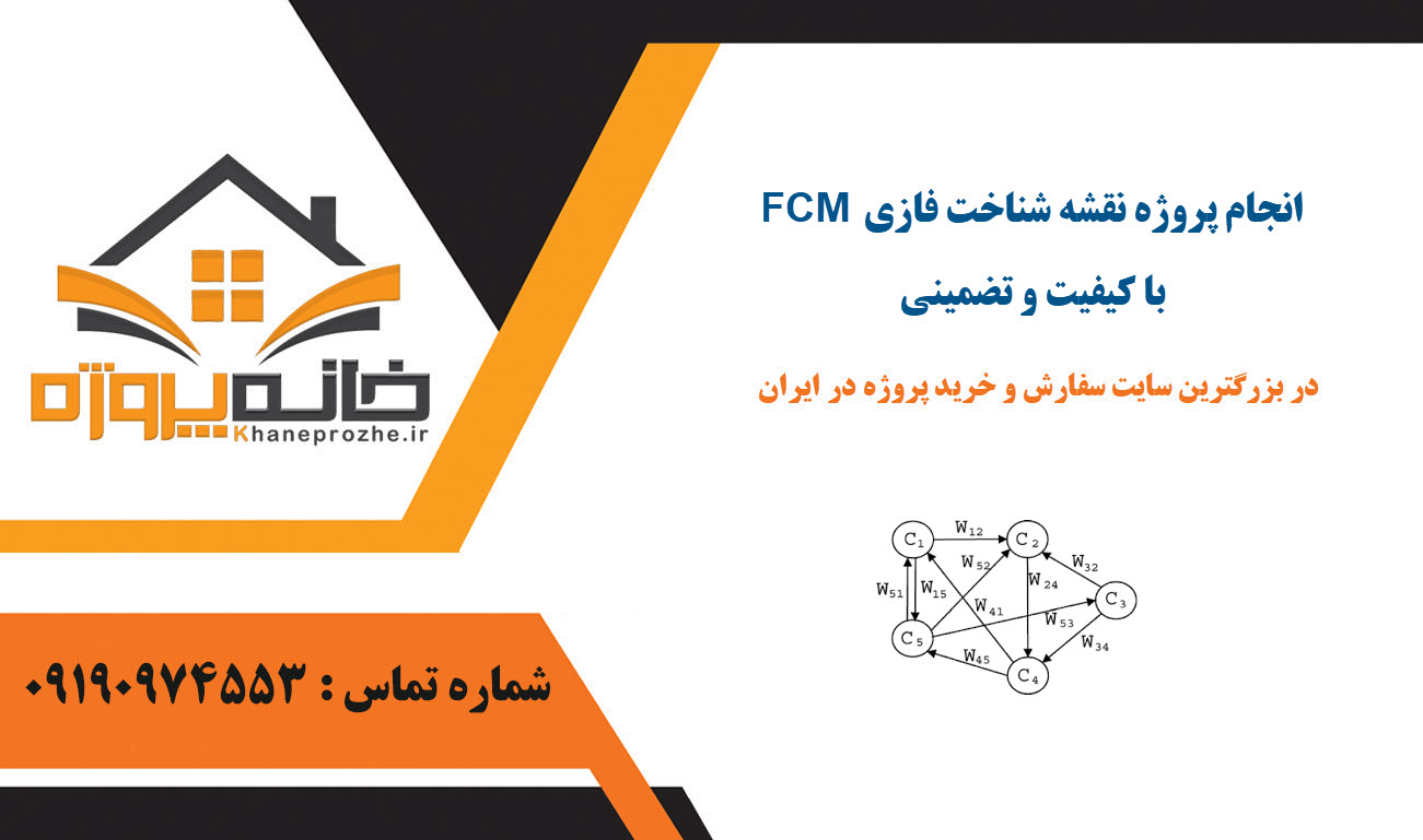 انجام پروژه نقشه شناخت فازی (FCM) با کیفیت و تضمینی